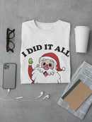Did It All For The Cookies T-shirt -SmartPrintsInk Designs