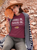 Gobble Me Swallow Me Gravy T-shirt -SmartPrintsInk Designs