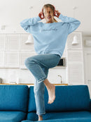Homebody Sweatshirt -SmartPrintsInk Designs