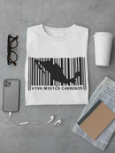 Viva Mexico Barcode T-shirt -SmartPrintsInk Designs