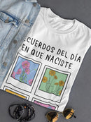 Birthday Memories T-shirt -SmartPrintsInk Designs