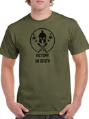 Victory Or Death Warrior T-shirt -SmartPrintsInk Designs