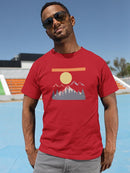 Landscape With The Sun T-shirt -SmartPrintsInk Designs