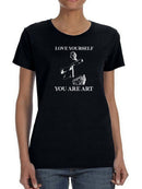 Love Yourself, You Are Art T-shirt -SmartPrintsInk Designs