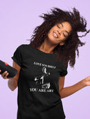Love Yourself, You Are Art T-shirt -SmartPrintsInk Designs