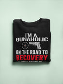 Gunaholic Sweatshirt -SmartPrintsInk Designs