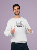 Blow Me Console Sweatshirt -SmartPrintsInk Designs