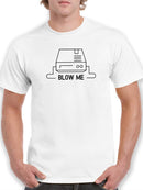 Blow Me Console T-shirt -SmartPrintsInk Designs