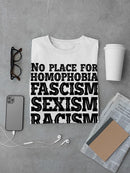 No Place For Hate T-shirt -SmartPrintsInk Designs