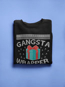 Gangsta Wrapper Sweatshirt -SmartPrintsInk Designs