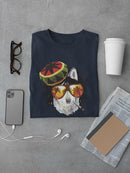 Cool Dog T-shirt -SmartPrintsInk Designs