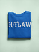 Outlaw Sweatshirt -SmartPrintsInk Designs