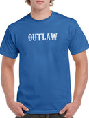 Outlaw T-shirt -SmartPrintsInk Designs