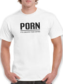 P*Rn, Cheaper Than Dating T-shirt -SmartPrintsInk Designs