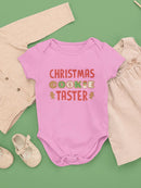 Christmas Cookie Taster! Bodysuit -SmartPrintsInk Designs