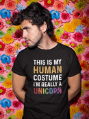 I'm Really A Unicorn T-shirt -SmartPrintsInk Designs