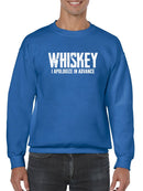 Apologize In Advance Whiskey Sweatshirt -SmartPrintsInk Designs