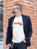 Daddy Text. T-shirt -SmartPrintsInk Designs