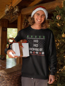 Ho Ho Homies! Sweatshirt -SmartPrintsInk Designs