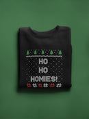 Ho Ho Homies! Sweatshirt -SmartPrintsInk Designs