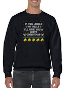 Jingle My Bells Sweatshirt -SmartPrintsInk Designs