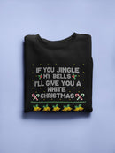 Jingle My Bells Sweatshirt -SmartPrintsInk Designs