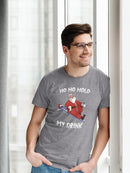 Ho Ho Hold My Drink T-shirt -SmartPrintsInk Designs