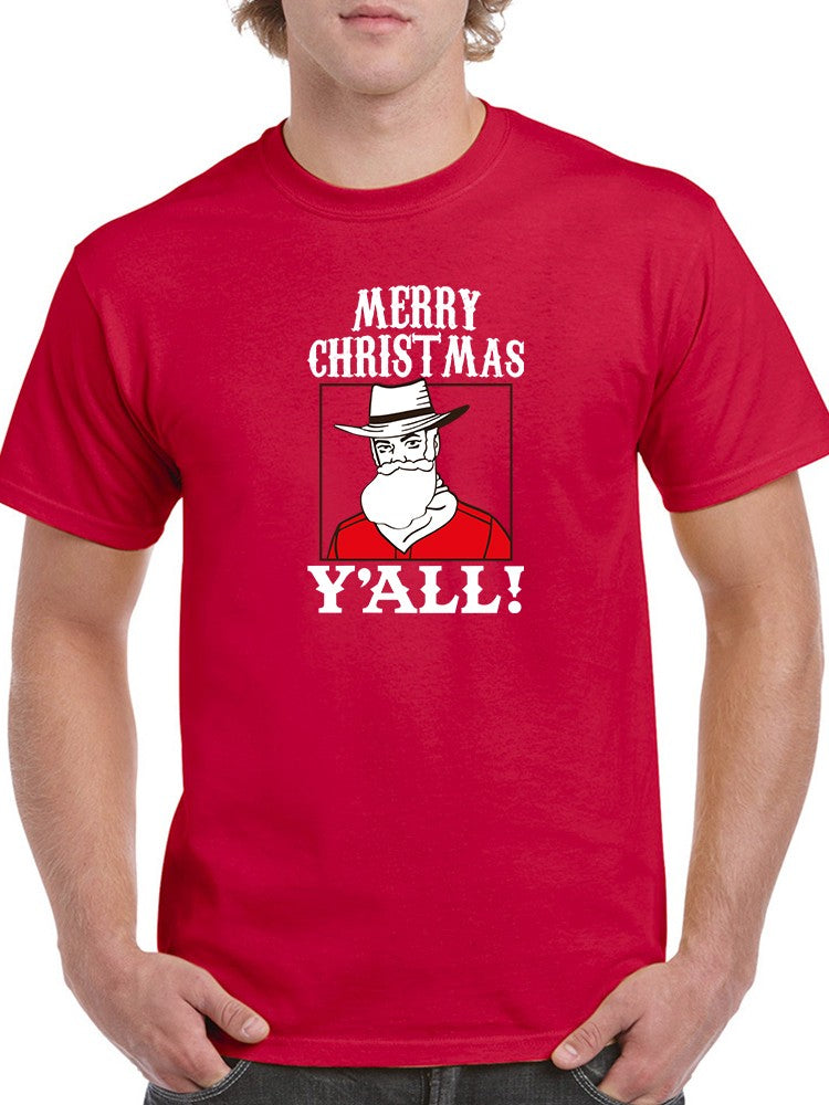 Merry Christmas Y'all! T-shirt -SmartPrintsInk Designs