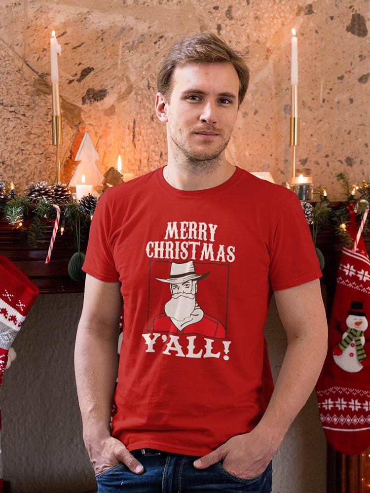 Merry Christmas Y'all! T-shirt -SmartPrintsInk Designs