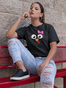 Chicken And Bow Tie T-shirt -SmartPrintsInk Designs