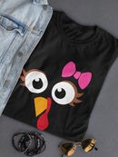 Chicken And Bow Tie T-shirt -SmartPrintsInk Designs