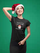 Santa Says Be A Nice Custodian! T-shirt -SmartPrintsInk Designs