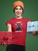 Merry Christmath! T-shirt -SmartPrintsInk Designs