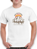 Go Outside T-shirt -SmartPrintsInk Designs