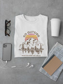 Go Outside T-shirt -SmartPrintsInk Designs