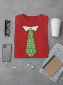 Christmas Tie T-shirt -SmartPrintsInk Designs