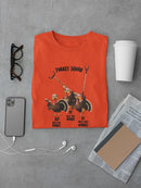 Turkey Squad T-shirt -SmartPrintsInk Designs