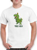 Christmas Tree Rex T-shirt -SmartPrintsInk Designs
