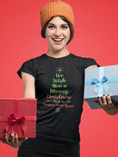 Merry Christmas Tree T-shirt -SmartPrintsInk Designs