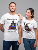 I'm Watching The Game T-shirt -SmartPrintsInk Designs