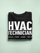 Hvac Technician Sweatshirt -SmartPrintsInk Designs