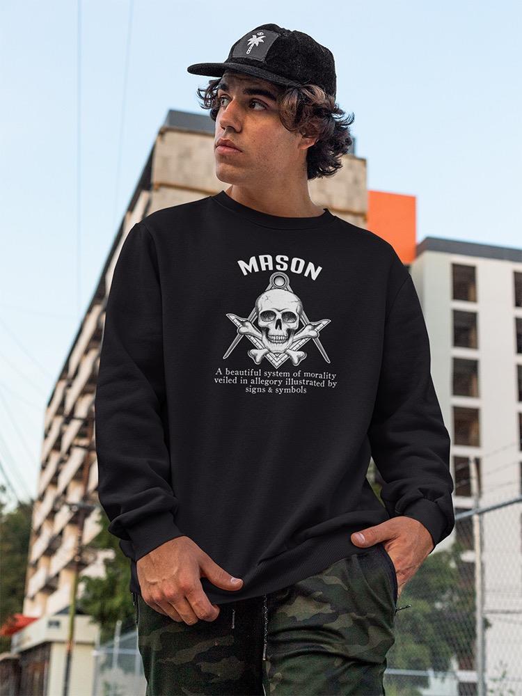 Mason Definition Sweatshirt -SmartPrintsInk Designs