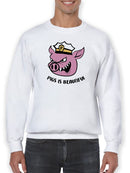 Pigs Is Beautiful Sweatshirt -SmartPrintsInk Designs