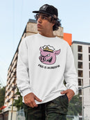 Pigs Is Beautiful Sweatshirt -SmartPrintsInk Designs