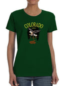 Colorado Aspen Eagle T-shirt -SmartPrintsInk Designs