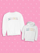 Mini Or Mama Sweatshirt -SmartPrintsInk Designs