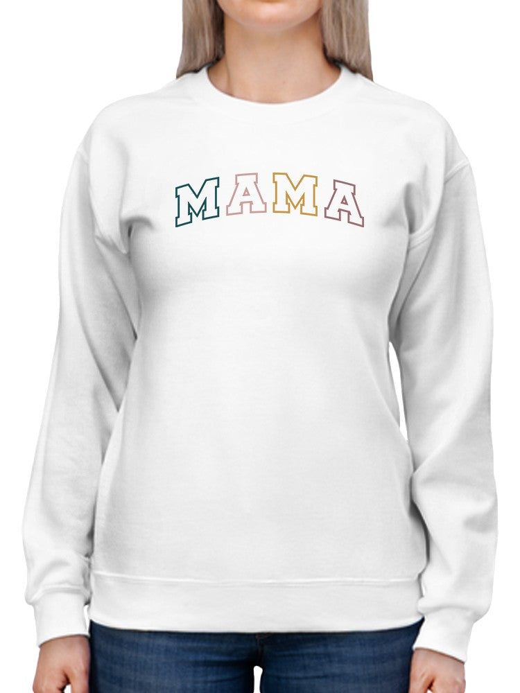 Mini Or Mama Sweatshirt -SmartPrintsInk Designs