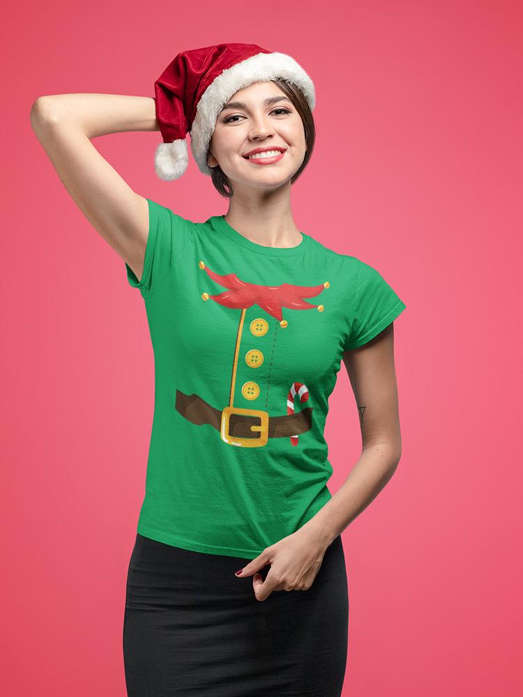 Elf Helper Christmas T-shirt -SmartPrintsInk Designs