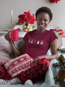 Christmas Trees T-shirt -SmartPrintsInk Designs