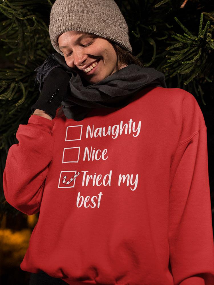 Triend My Best In Christmas Sweatshirt -SmartPrintsInk Designs